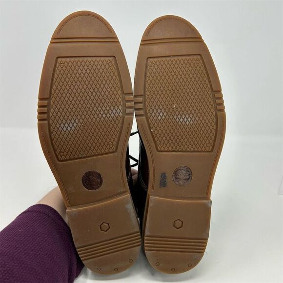 Timberland Men's Brown Leather Ortholite Chukka Boots Size 9.5 Lace Up Casual - Picture 10 of 13